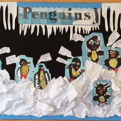 Penguins display board.JPG