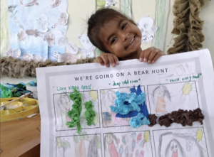 We’re Going on a… Dinosaur Hunt?! Reception Gets Creative!
